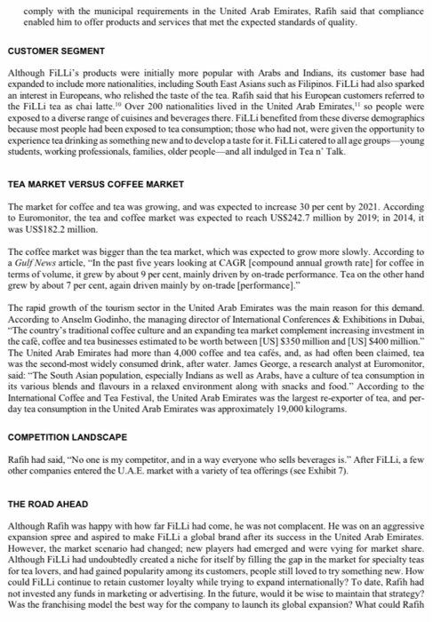 do to maintain the company's competitive