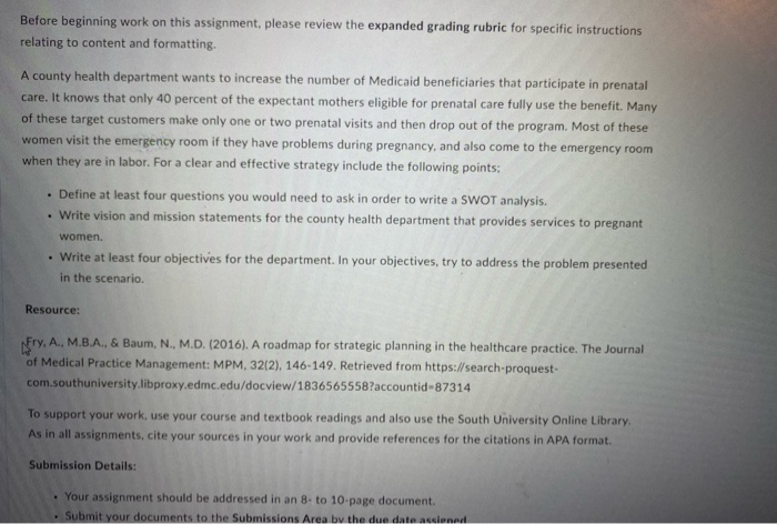 Before beginning work on this assignment, please