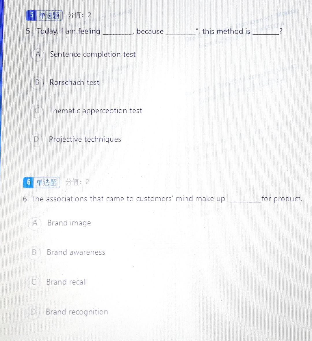 2 5. "Today, I am feeling because , this method