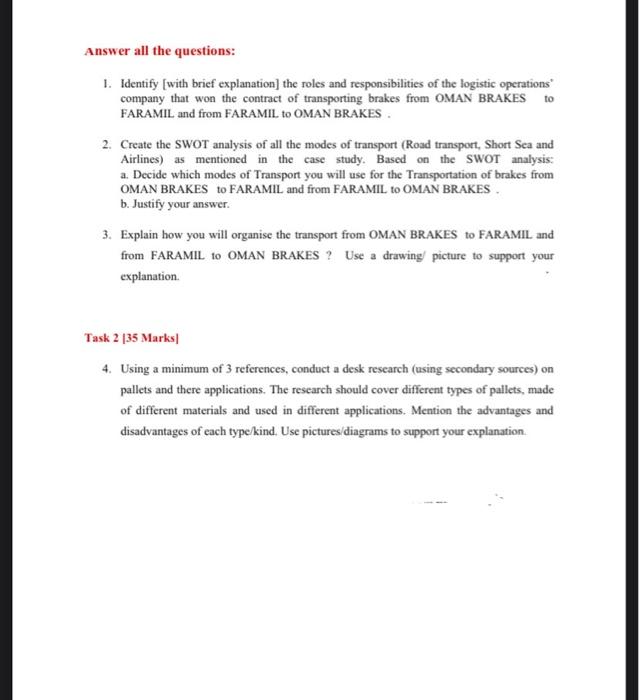 Please I need an answer Answer all the questions: