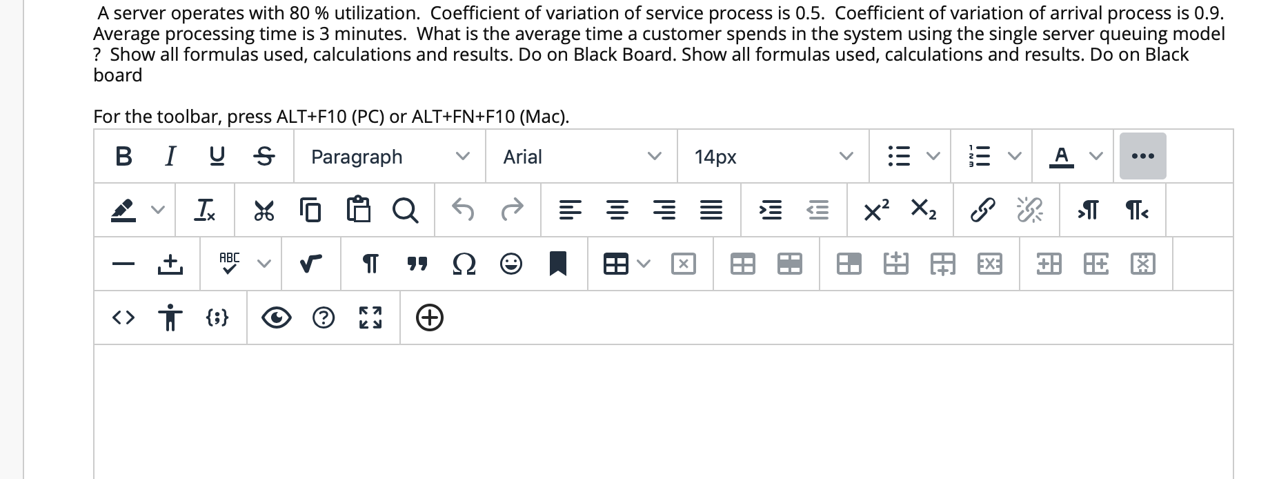 A server operates with 80 % utilization.