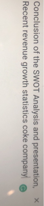 Can you please help with my Conclusion of the