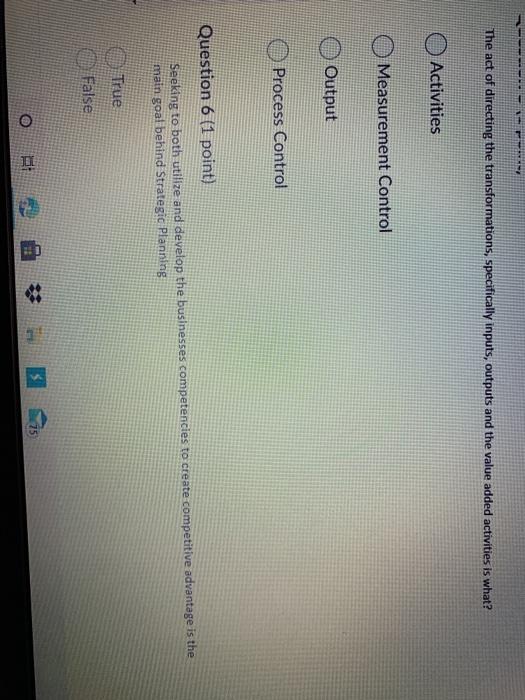 RE The act of directing the transformations,