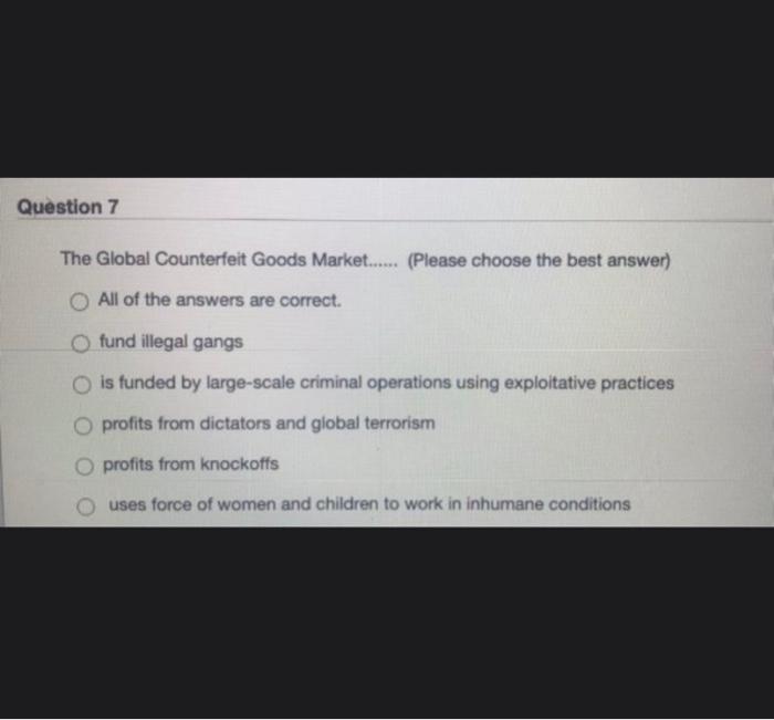 Question 22 What is not one of the biggest Small