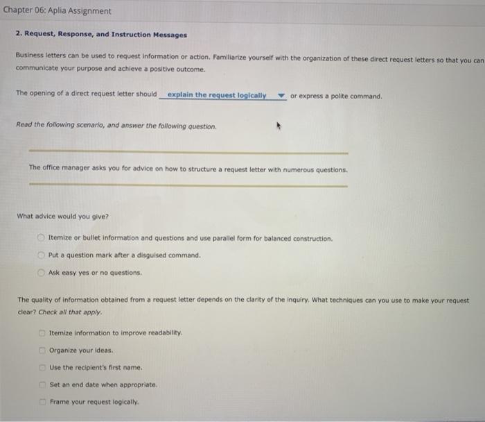 HELP PLEASE. Chapter 06: Aplia Assignment 2.