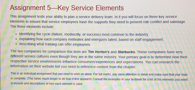 Given: tim horten and Starbucks (companies)