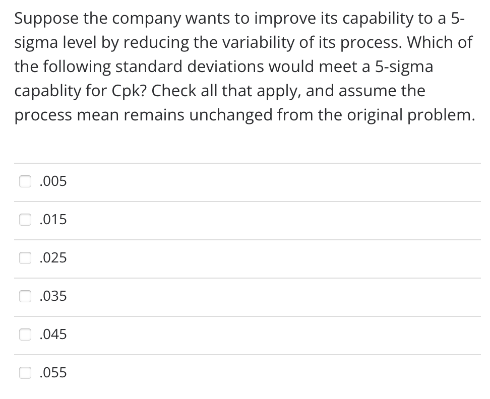 SCENARIO A: A woodcutting operation has a target