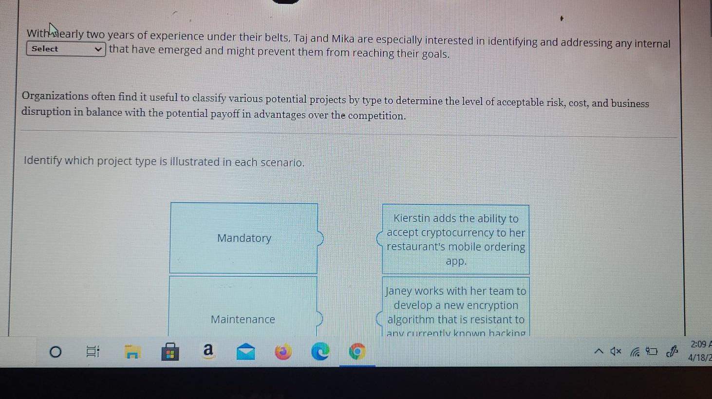 sentences to be finished, blue needs to be