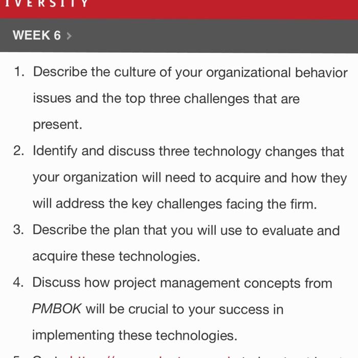 can someone help me please VER: WEEK 6 > 6 1.