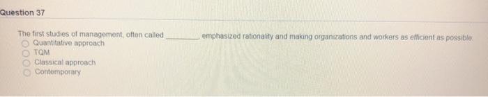 Question 21 If a problem has not come up often