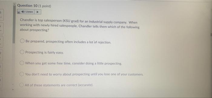 i need this quickly i will like. Question 10 (1