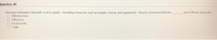 Question 21 If a problem has not come up often