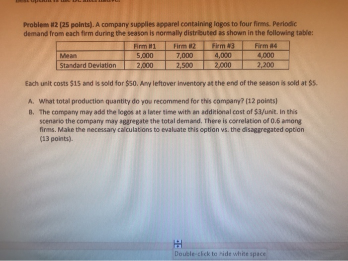 1- what total production quantity do you
