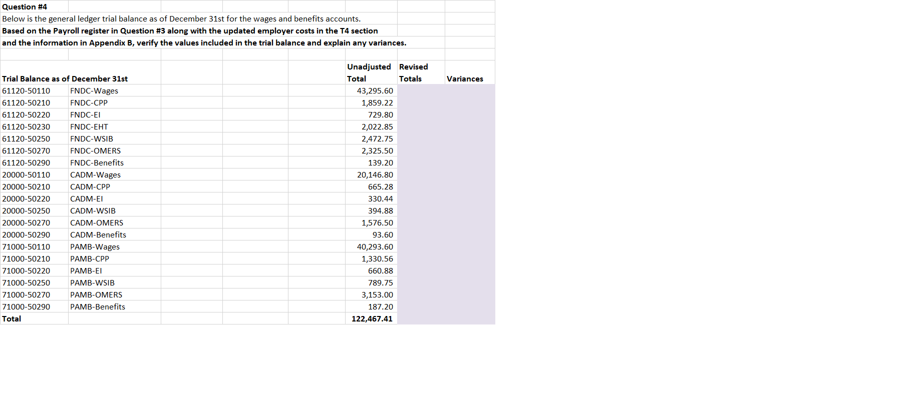 Appendix B -Employer Costs CPP 1 X employee cost
