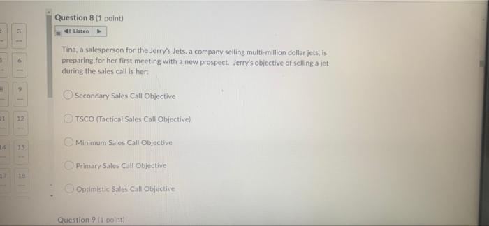 i need this quickly i will like. Question 7 (1