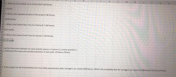 Problem 6(120 Points, Plus 50 Bonus Points) N A