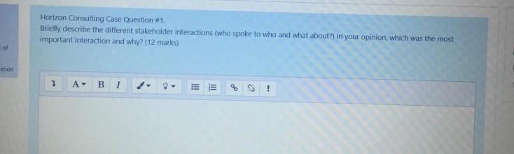 in horizontal consultantING case I can't send