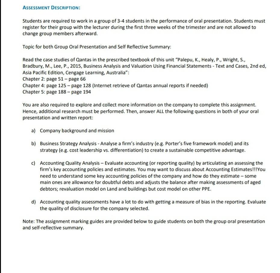 Write Self reflective Summary Your