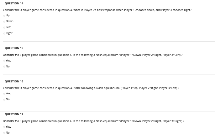 QUESTION 1 Consider the flu shot game. Write the