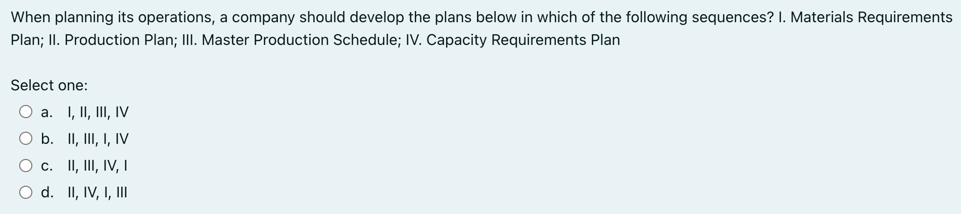 The process of balancing an assembly line