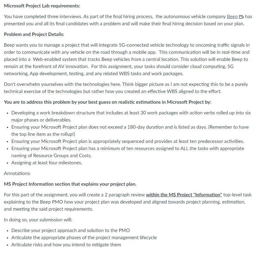 You have completed three interviews. As part of