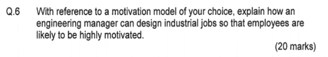 Answer needs to be 2-3 pages long. thanks! Q.6