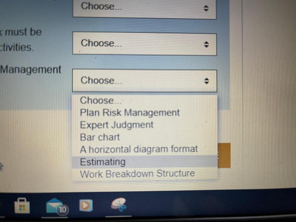 choose the right amswer Evaluate the below