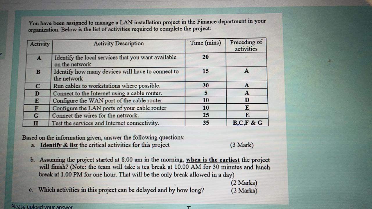 You have been assigned to manage a LAN