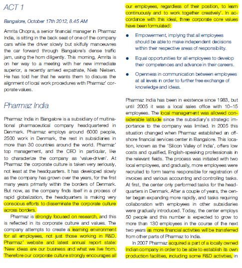 Please read and answer the question from Act 1,