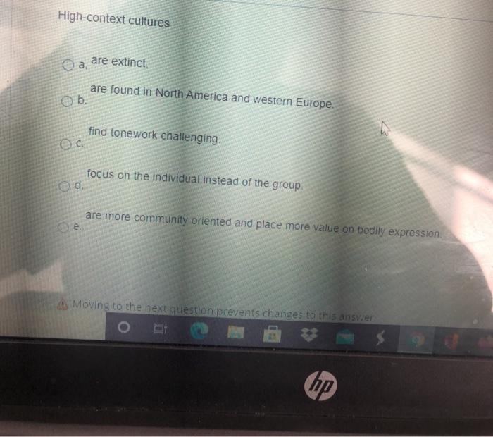 Question Completion Status: Question 13 While
