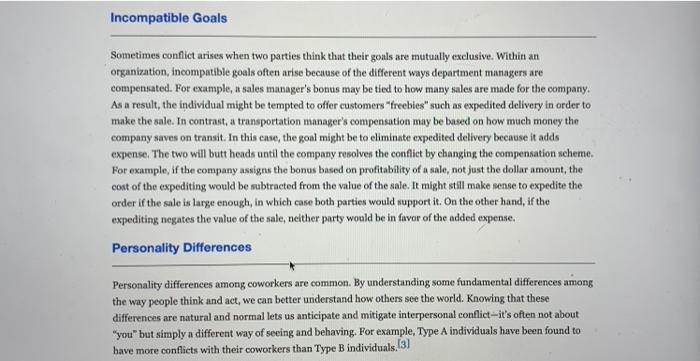 Using the textbook, the internet, and at least