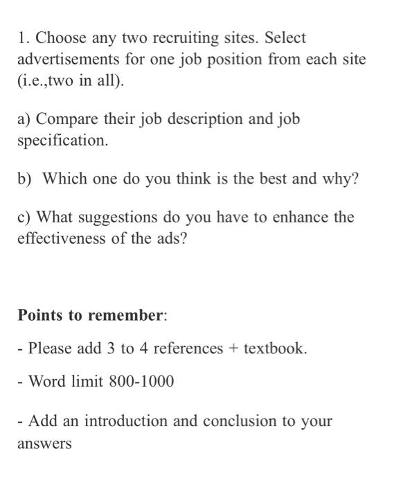 please provide 3-4 refrences where u collect a