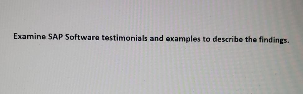 I need help with my assignment please. Examine