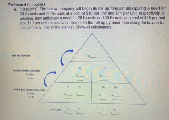 Problem 4 (20 points) a. (10 points). The below