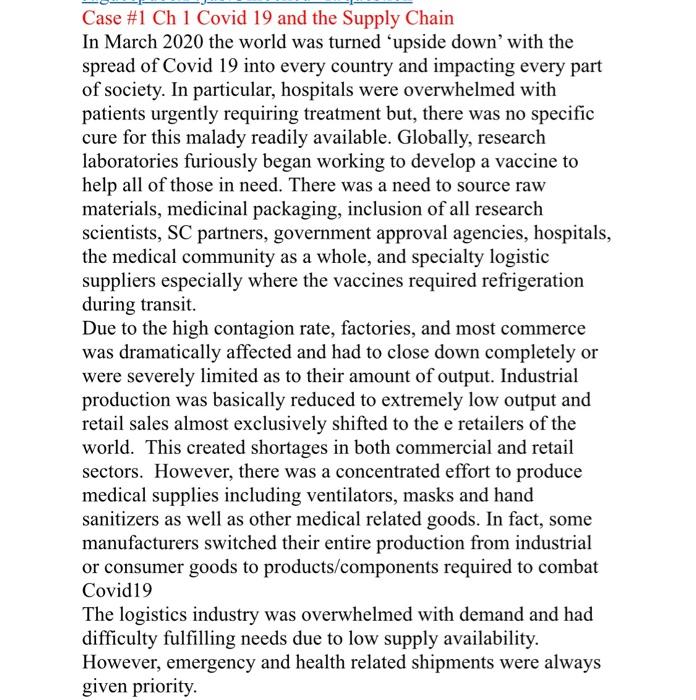 5. In Chapter 1, "AGILITY" was described as an