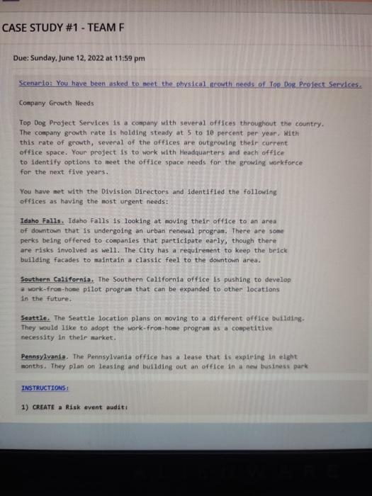 this is another case study full exact answer CASE