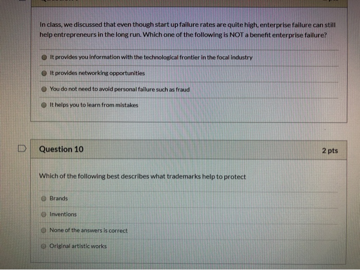 In class, we discussed that even though startup