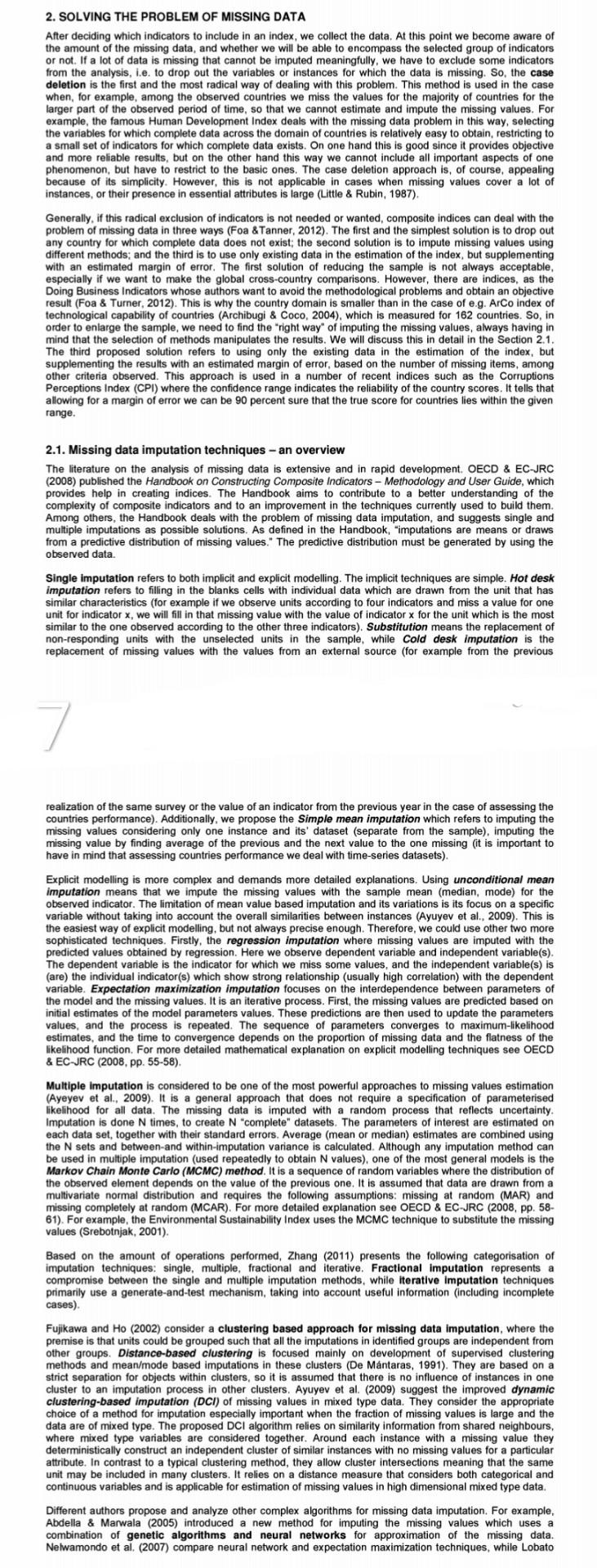 Read the above study and give summary conclusions