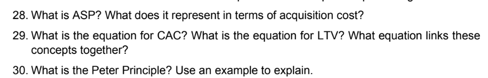 28. What is ASP? What does it represent in terms