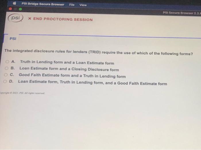 PSI Bridge Secure Browser File View PSI Secure