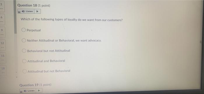 i need this quickly i will like. Question 17 (1