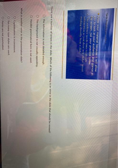 Chapter 14 Assignment 6. Designing an Impressive