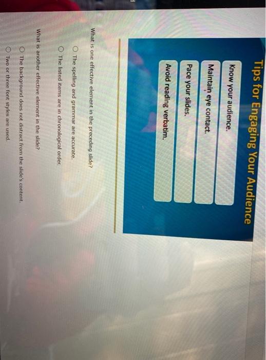 Chapter 14 Assignment 6. Designing an Impressive