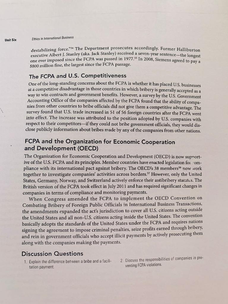 Read Case 6.9 and answer the questions below in