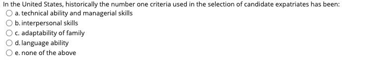 If you were an American HR expert and have the