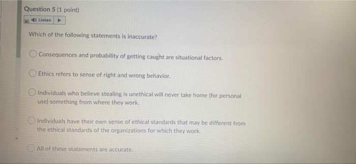 i need this quickly i will like. Question 5 (1