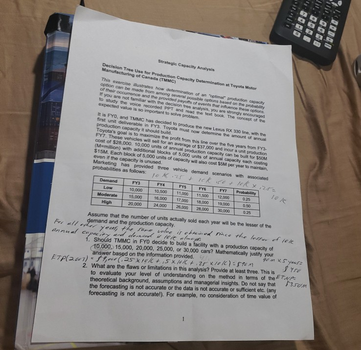 How do you do question 2? 1. (2000 Strategie