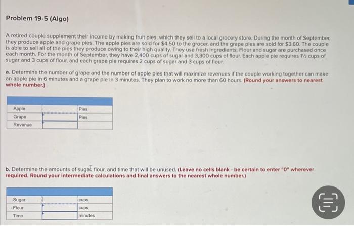 8:127 11 5G < Today 6:46 PM Edit Problem 19-5 De