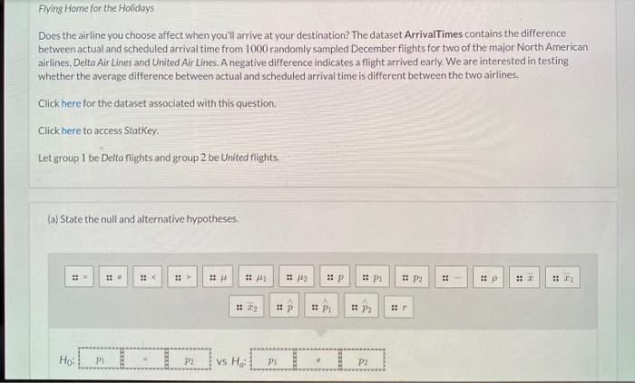 this is all that is given Flying Home for the