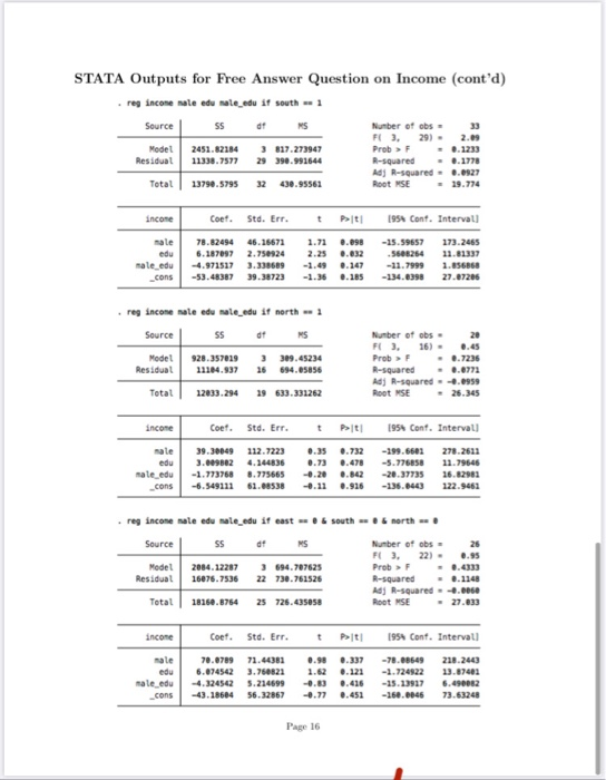 18. (5 points) Compare model (5) with model (6),